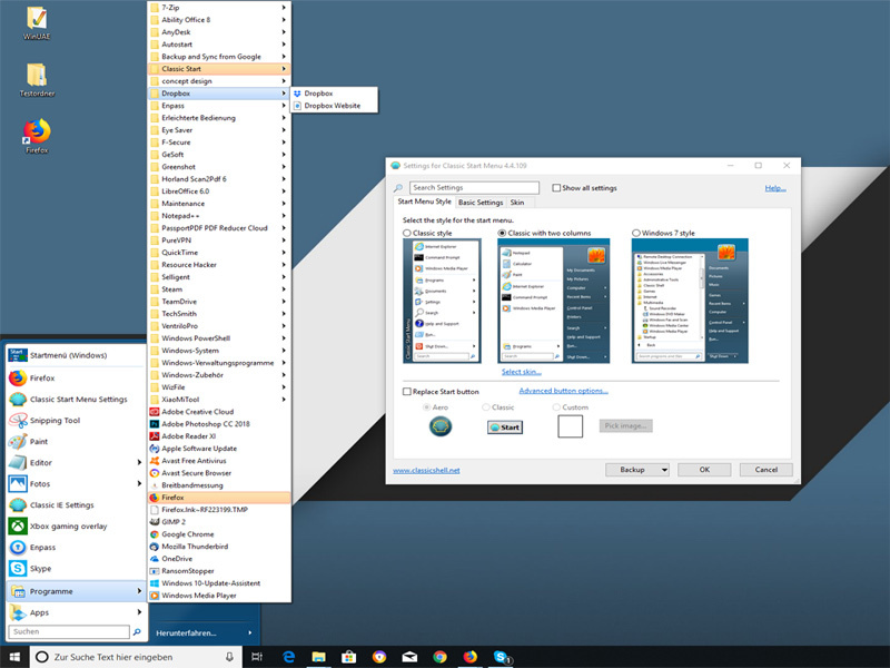 Бесплатный инструмент Windows «Open Shell Menu» является продолжателем популярной «Classic Shell»